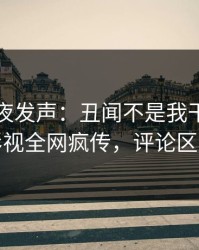 明星深夜发声：丑闻不是我干的！人人影视全网疯传，评论区炸裂