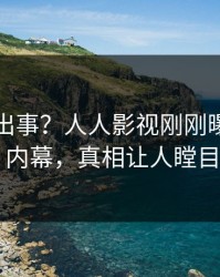 网红又出事？人人影视刚刚曝出热点内幕，真相让人瞠目